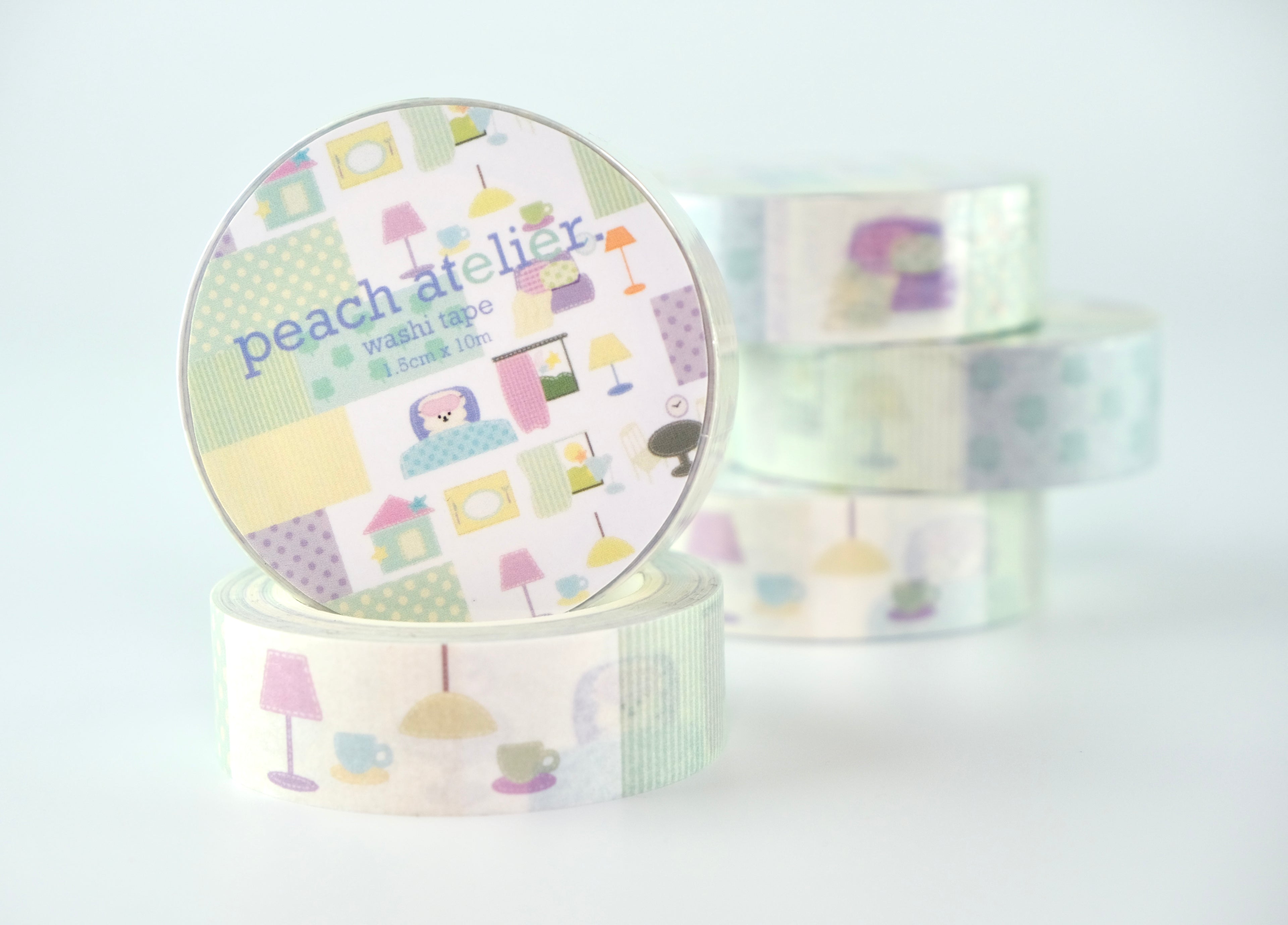 [peach atelier.] (VALUE PACKAGE) Washi-tape bundle of 3