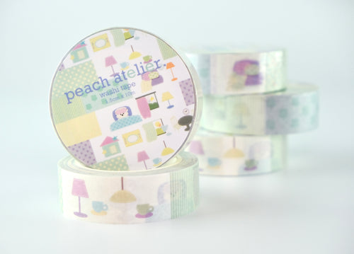 [peach atelier.] (VALUE PACKAGE) Washi-tape bundle of 2