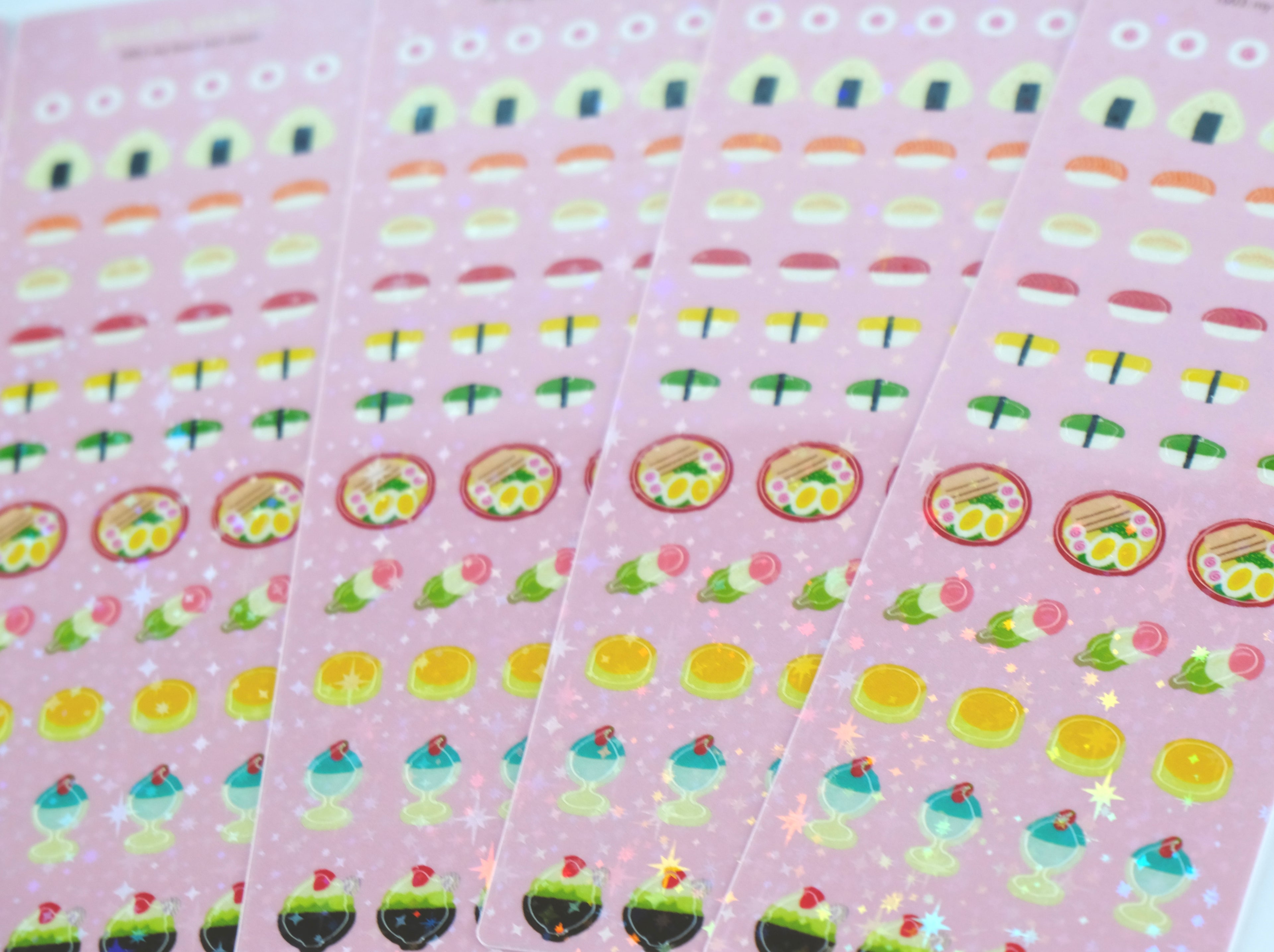 [peach atelier.] Stickers mix - set of 2