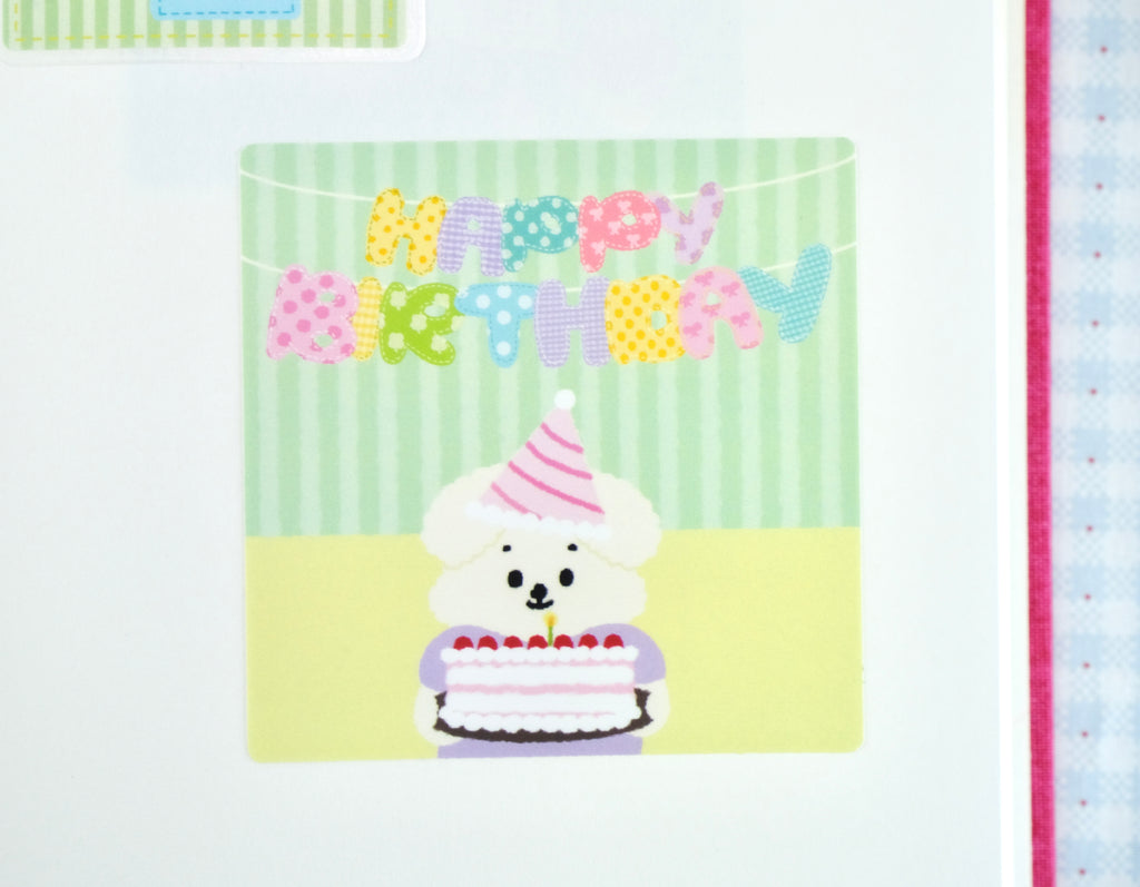 [peach atelier.] Bundle of 5 - Bongi diary (die-cut stickers)