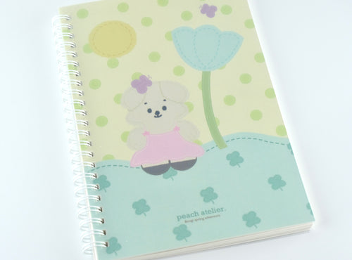 [peach atelier.] Bongi spring adventure - Reusable stickers collecting book