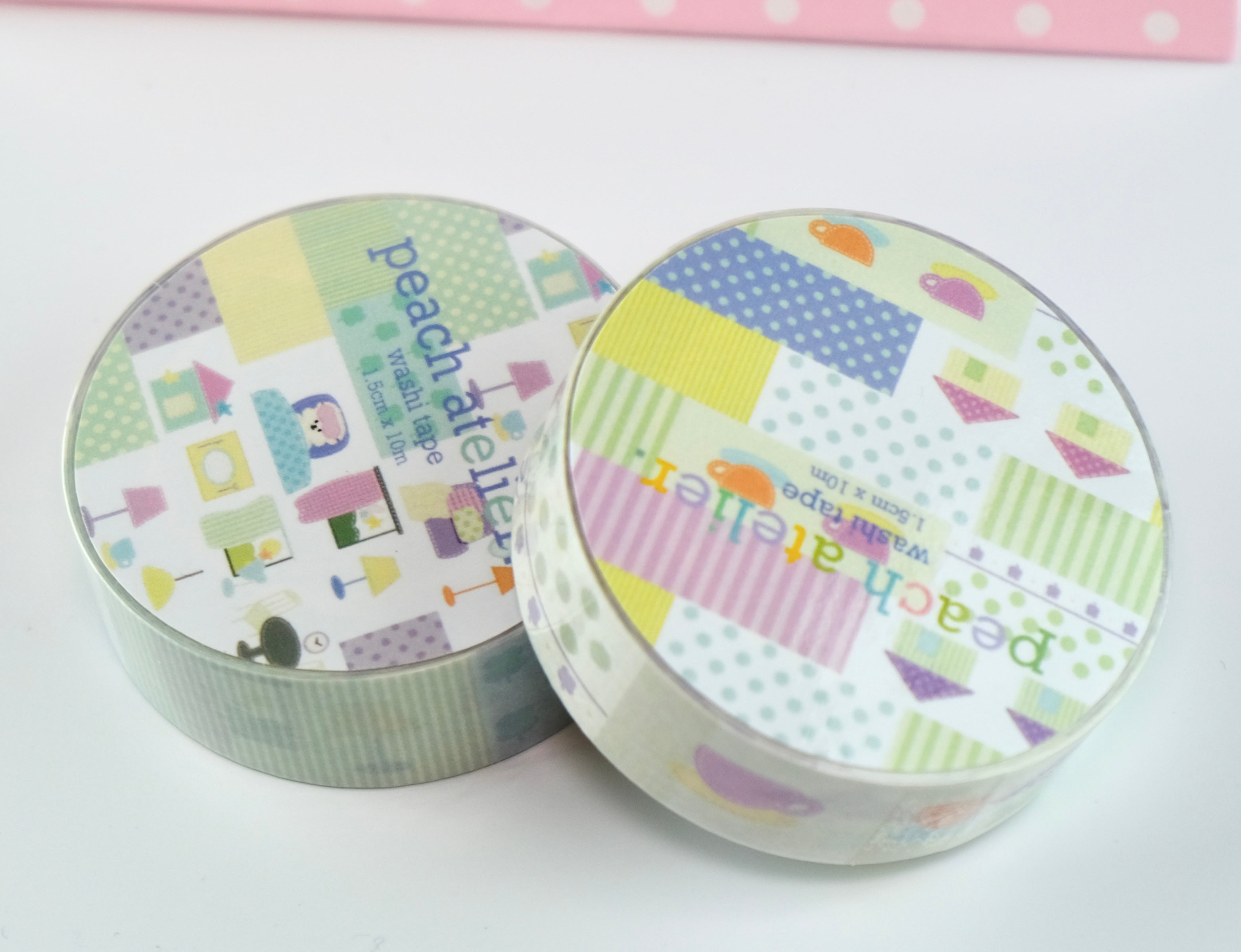 [peach atelier.] (VALUE PACKAGE) Washi-tape bundle of 2