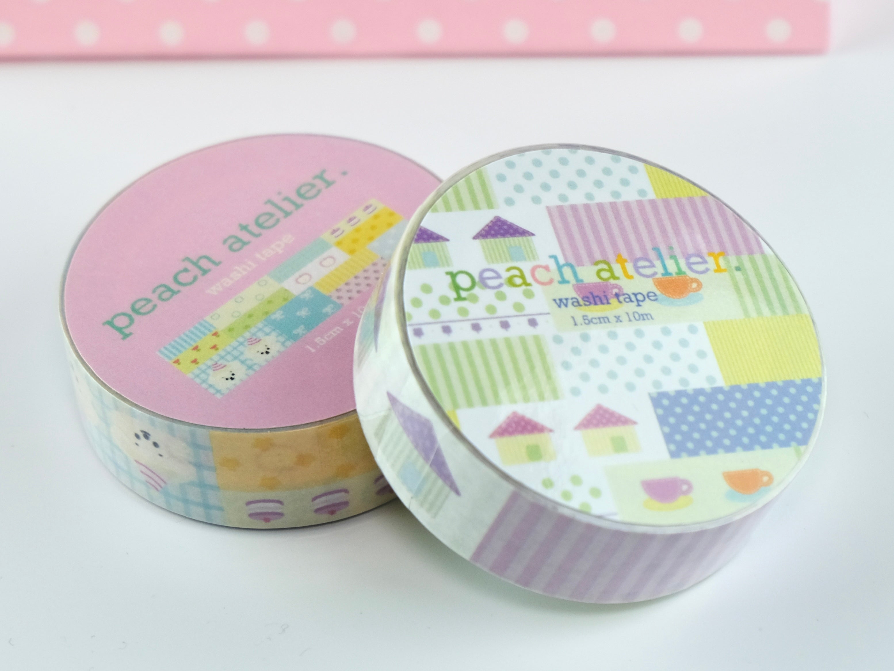 [peach atelier.] (VALUE PACKAGE) Washi-tape bundle of 2