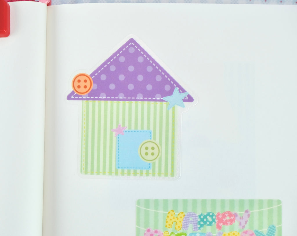 [peach atelier.] Bundle of 5 - Bongi diary (die-cut stickers)