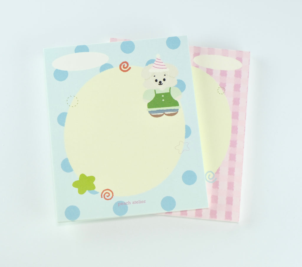 [peach atelier.] High quality memo pads - Bongi memo pads