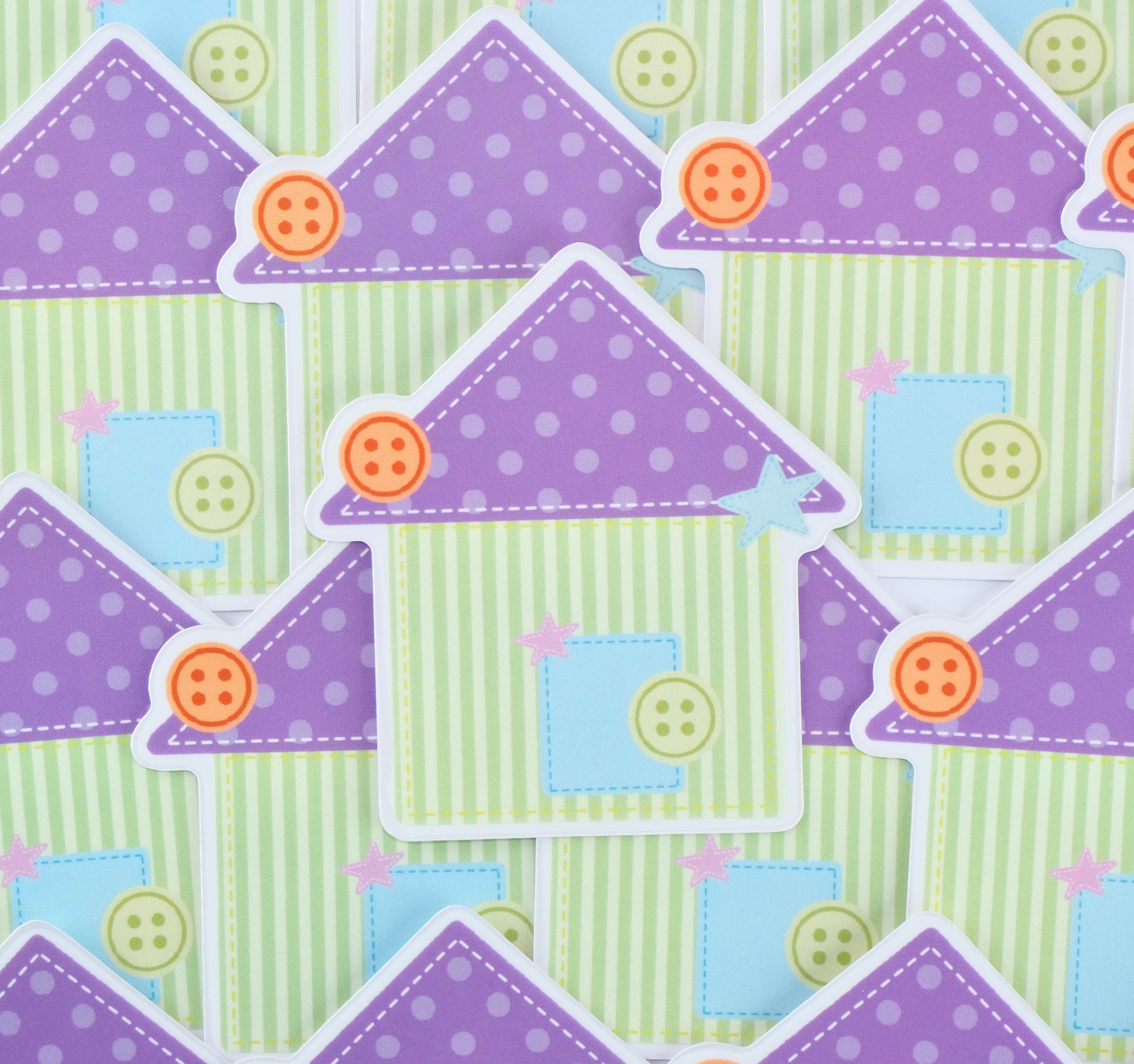 [peach atelier.] Bundle of 5 - Bongi diary (die-cut stickers)