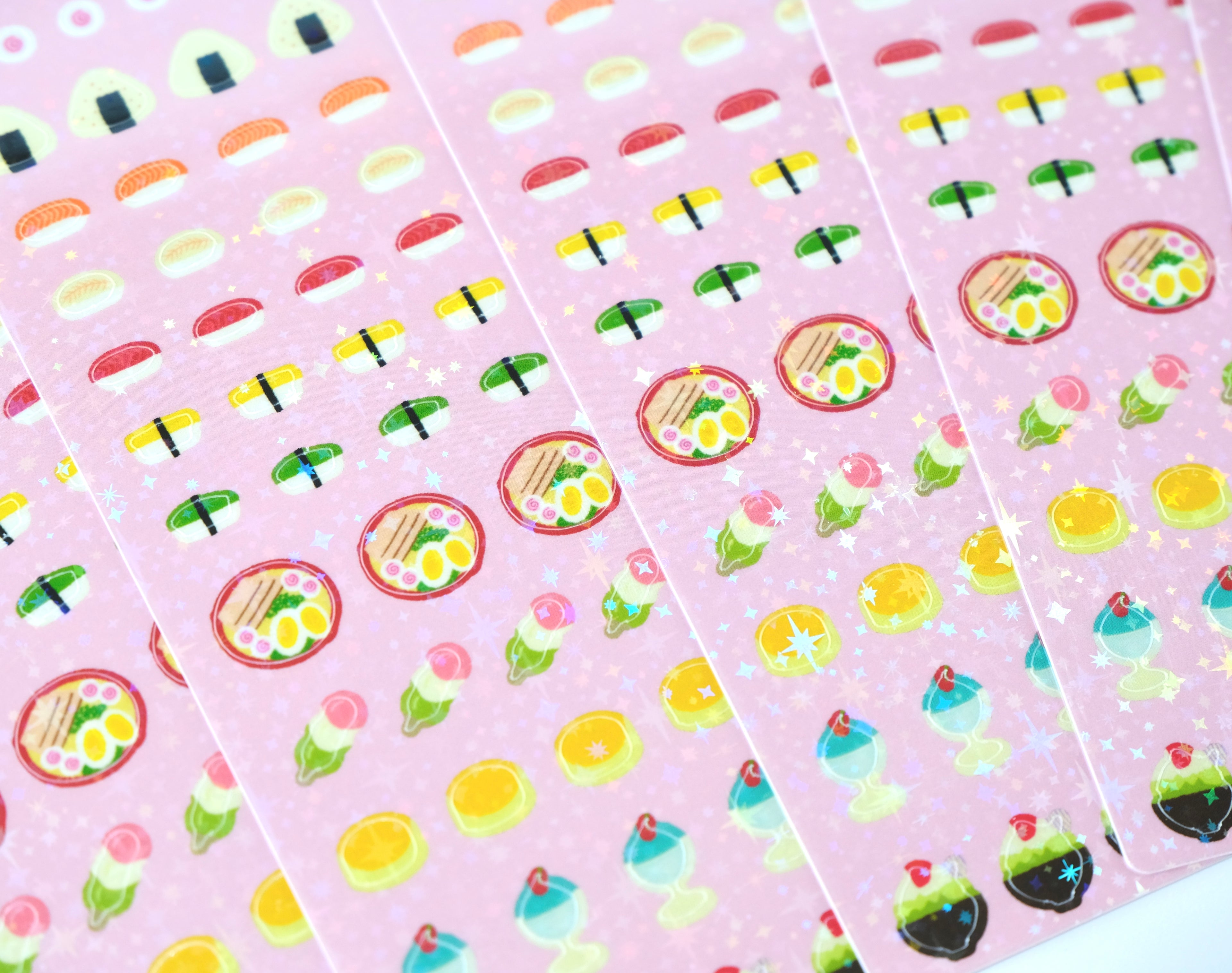 [peach atelier.] Stickers mix - set of 2