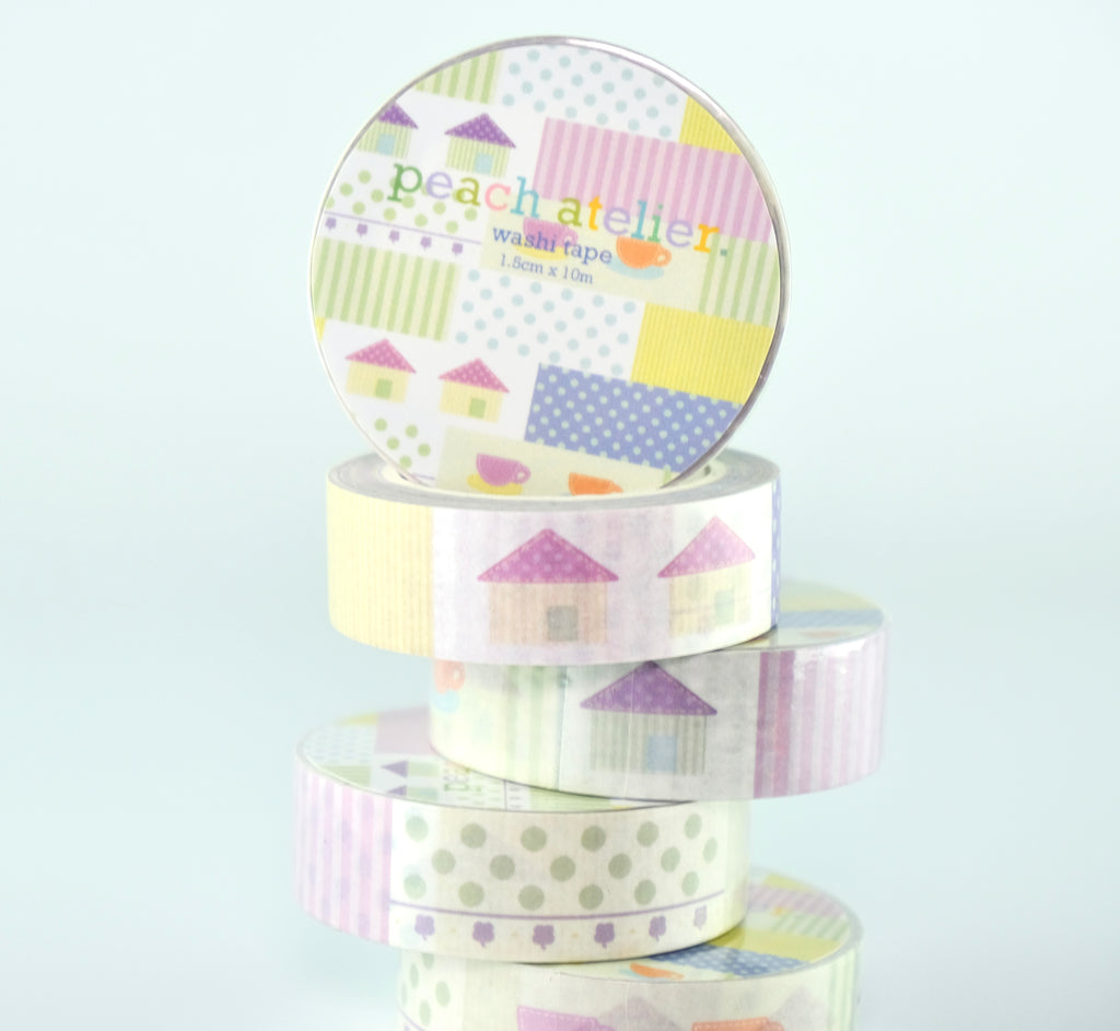 [peach atelier.] (VALUE PACKAGE) Washi-tape bundle of 2