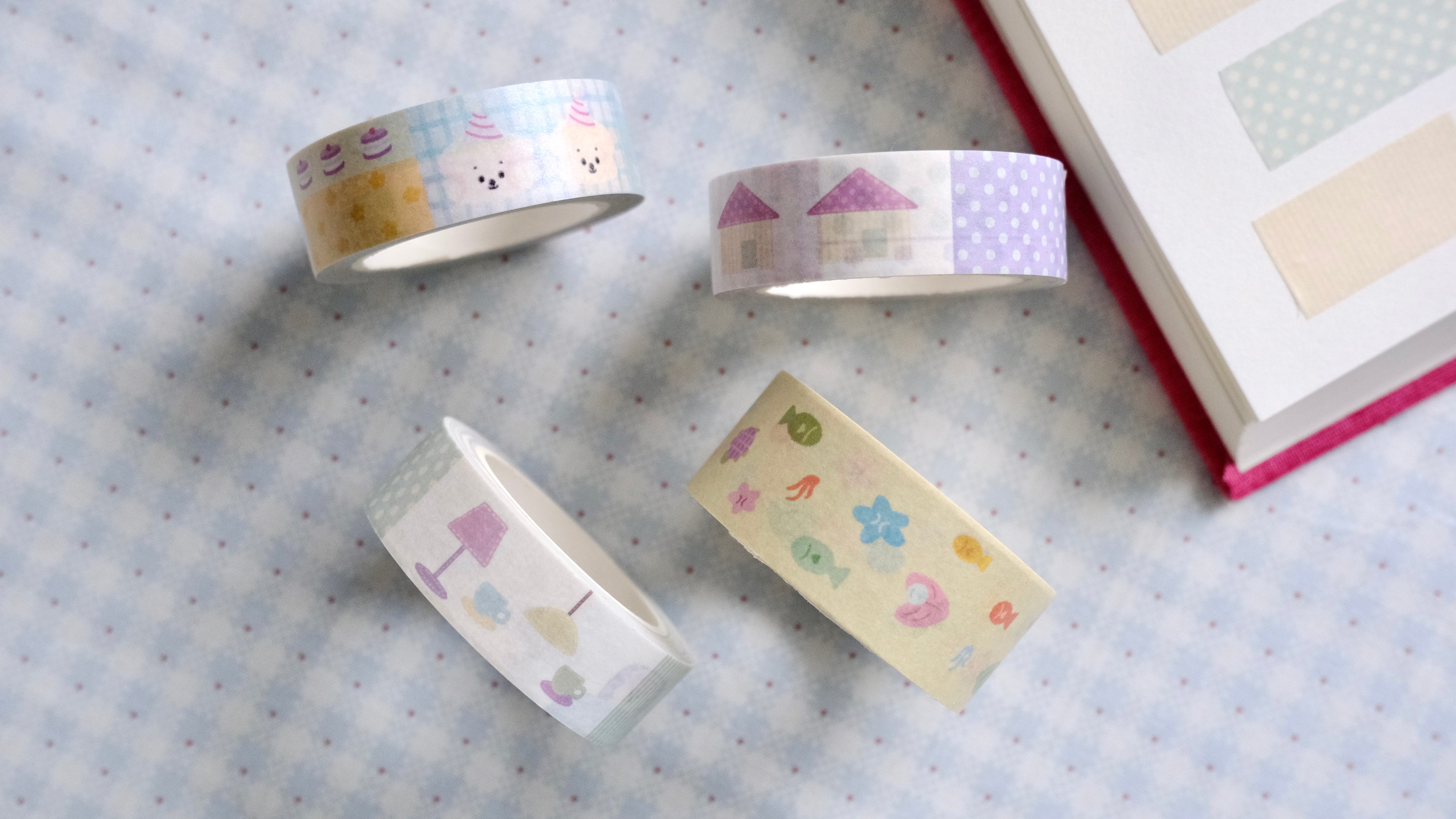 [peach atelier.] Washi tape - 1.5cm x 10m