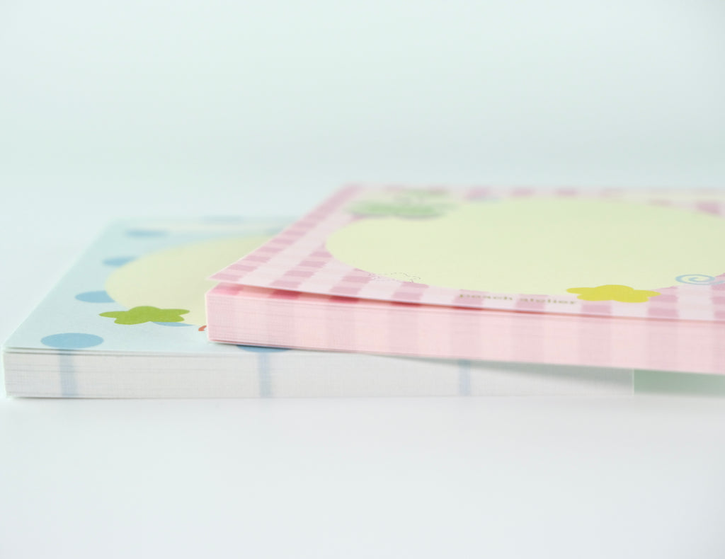 [peach atelier.] High quality memo pads - Bongi memo pads