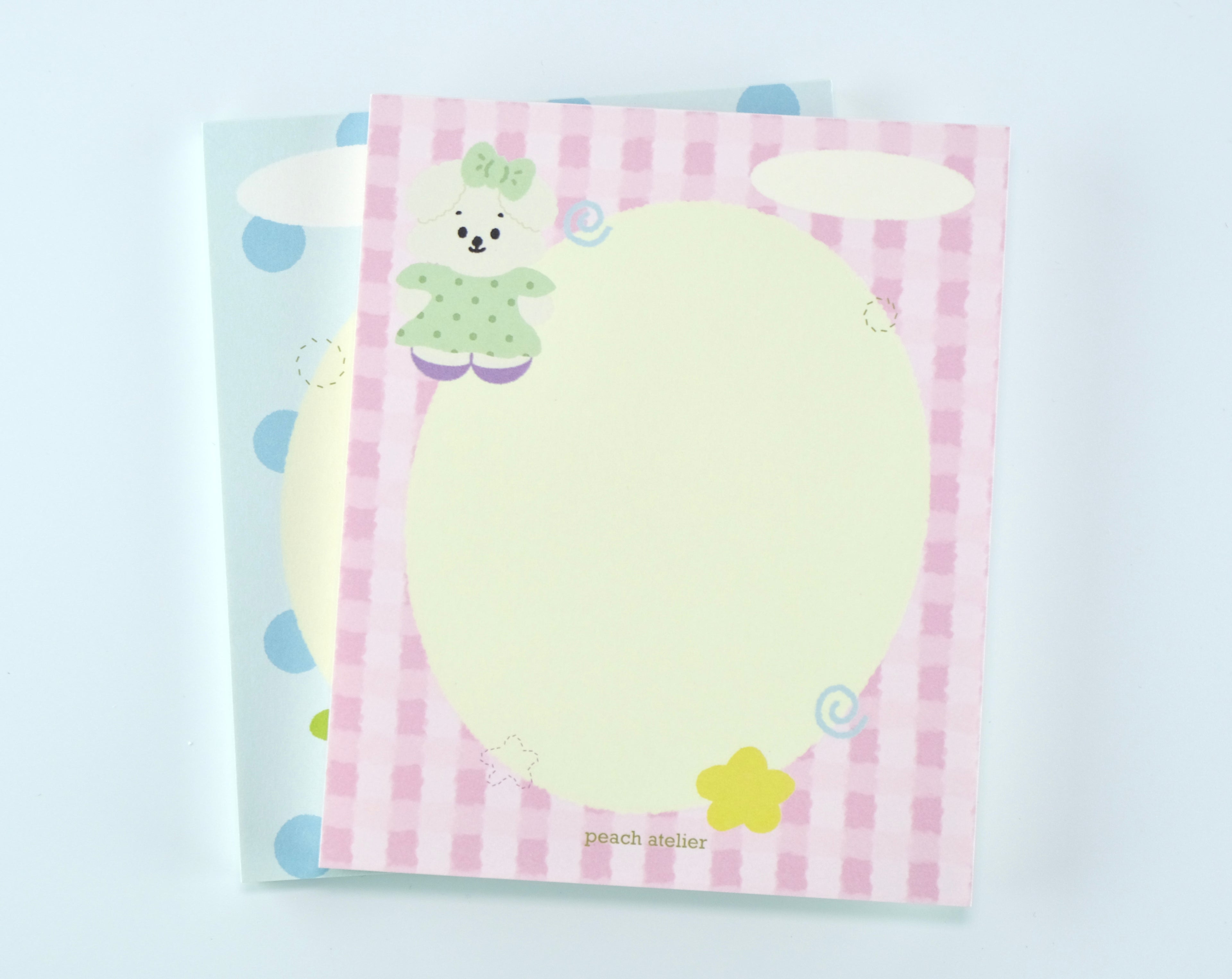 [peach atelier.] Bundles of high quality memo pads - Bongi memo pads